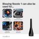 Nedis Handheld Vacuum Cleaner 9000Pa Portable Cordless Lightweight Vacuum Cleaner/Blower with Brushless Motor USB Car Vacuum Clean...