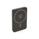 Nedis Magnetic Power Bank, 5000mAh Wireless 15W Portable Charger Battery, PD 3.0 20W Fast Charge USB-C, Compatible with Mag-Safe