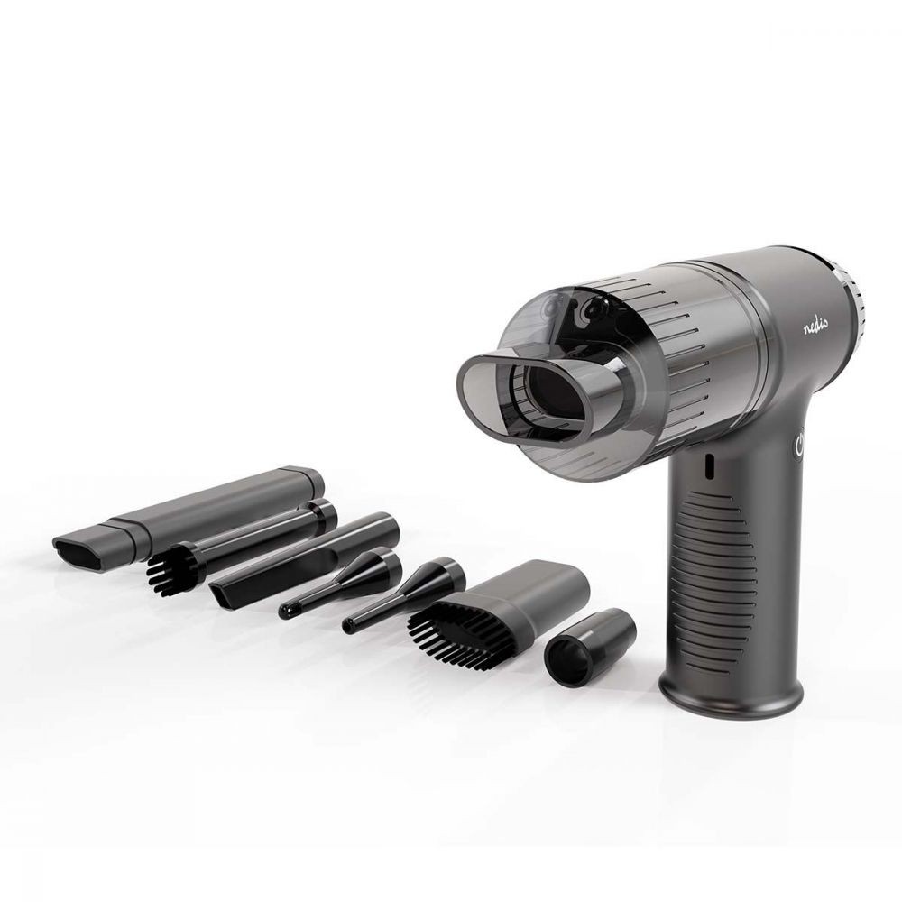 Nedis Handheld Vacuum Cleaner 9000Pa Portable Cordless Lightweight Vacuum Cleaner/Blower with Brushless Motor USB Car Vacuum Clean...