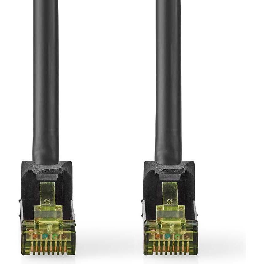 [CCGL85420BK05] Nedis CCGL85420BK05 Networking Cable - Black - 0.5 Meter