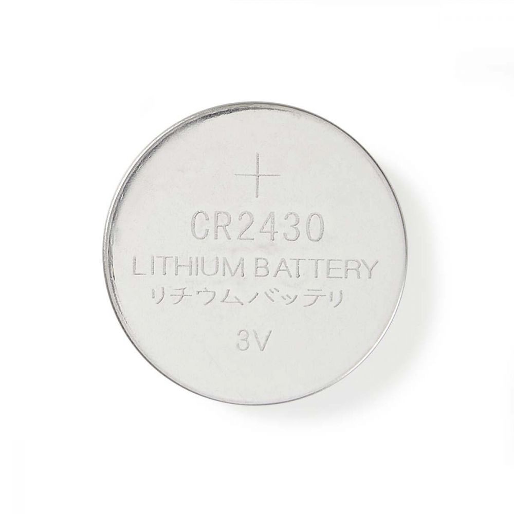 Nedis Lithium Button Cell Battery CR2430 | 3 V | 5 Pieces | Blister