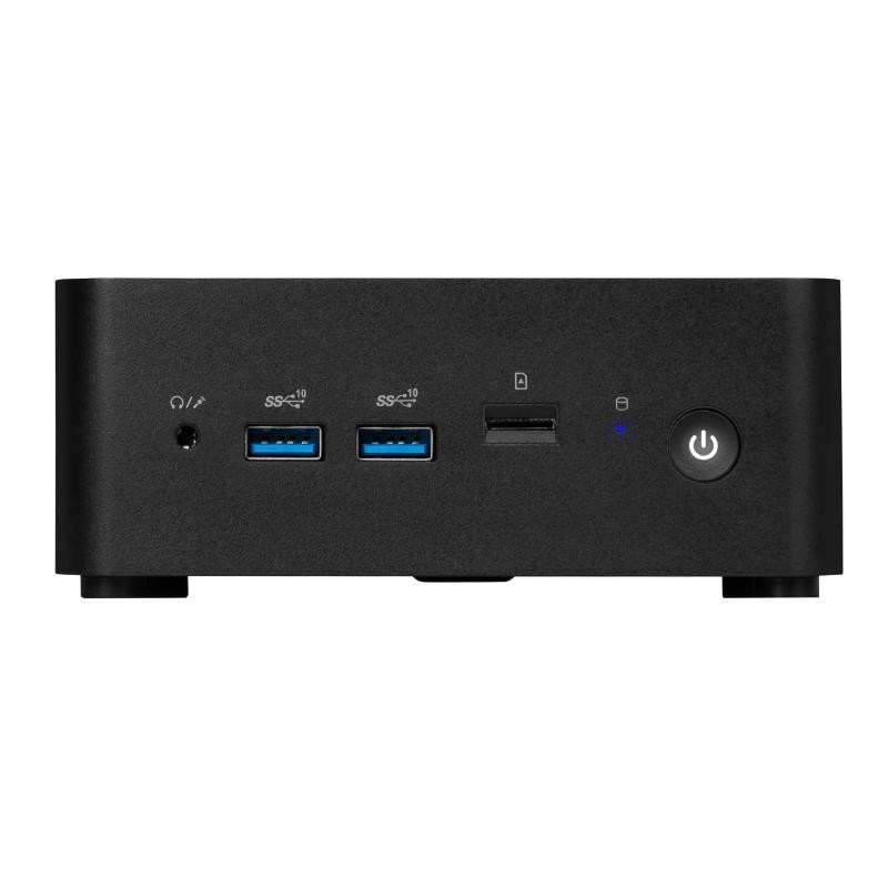 MSI Cubi NUC 1MG-002EU-S2P Intel Core 5 120U 8 Go DDR5-SDRAM 512 Go SSD Windows 11 Pro Mini PC Noir